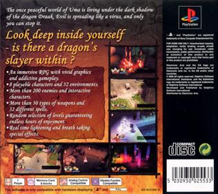 Darkstone: Evil Reigns - Box - Back Image