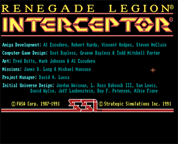 Renegade Legion: Interceptor - Screenshot - Game Title Image