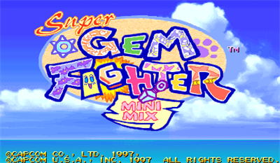 Super Gem Fighter: Mini Mix - Screenshot - Game Title Image
