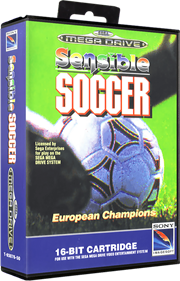Sensible Soccer: European Champions - Box - 3D Image