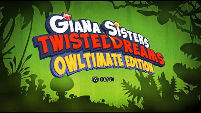 Giana Sisters: Twisted Dreams: Owltimate Edition - Screenshot - Game Title Image