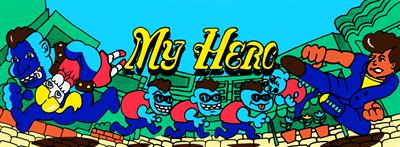 My Hero - Arcade - Marquee Image