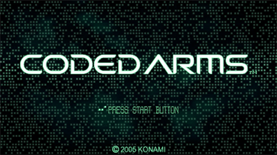 Coded Arms - Screenshot - Game Title Image