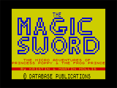 The Magic Sword - Screenshot - Game Title Image