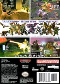 Godzilla: Destroy All Monsters Melee - Box - Back Image