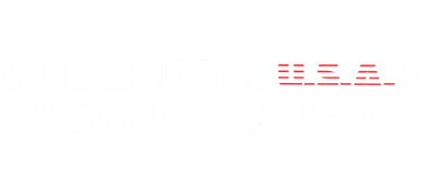 Where in the U.S.A. is Carmen Sandiego? - Clear Logo Image