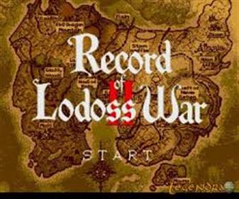Record of Lodoss War II - Screenshot - Game Title Image