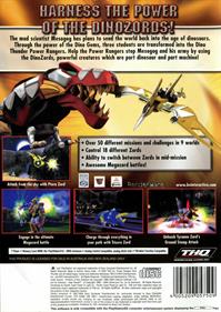 Power Rangers: Dino Thunder - Box - Back Image