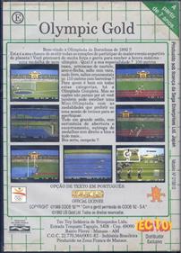 Olympic Gold: Barcelona '92 - Box - Back Image