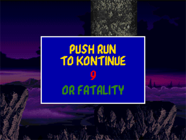 Mortal Kombat Unlimited (X-Mas Edition) - Screenshot - Game Over Image