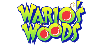 Wario's Woods - Clear Logo Image