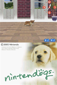 Nintendogs: Lab & Friends - Screenshot - Game Title Image
