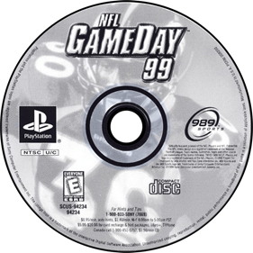 NFL GameDay 99 - Disc Image