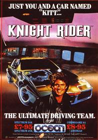 Knight Rider  - Advertisement Flyer - Front Image