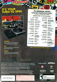 DJ Hero - Box - Back Image