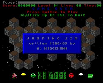 Jumping Jim - Screenshot - Game Title Image