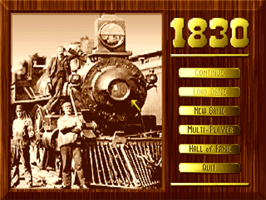 1830: Railroads and Robber Barons - Screenshot - Game Select Image