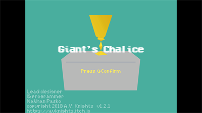 Giant's Chalice - Screenshot - Game Title Image