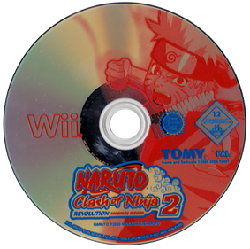 Naruto: Clash of Ninja Revolution 2 - Disc Image