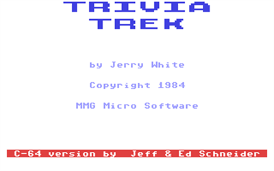 Trivia Trek - Screenshot - Game Title Image