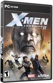 X-Men Legends II: Rise of Apocalypse - Box - 3D Image
