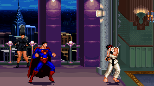 Justice League vs Street Fighter