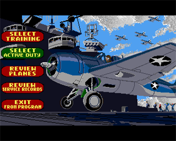 Battlehawks 1942 - Screenshot - Game Select Image