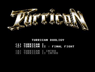 Turrican Duology - Screenshot - Game Title Image