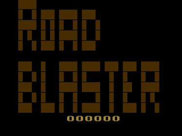 Road Blaster - Screenshot - Game Title Image