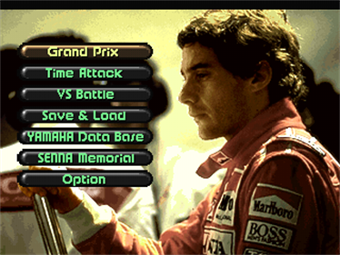 Ayrton Senna Kart Duel 2 - Screenshot - Game Select Image
