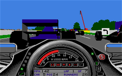 Microprose Formula One Grand Prix - Screenshot - Gameplay Image