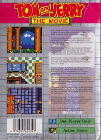 Tom and Jerry: The Movie - Box - Back Image