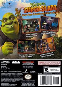 Shrek: SuperSlam - Box - Back Image