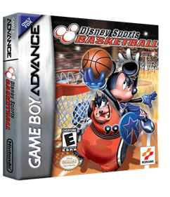 Disney Sports: Basketball - Box - 3D Image