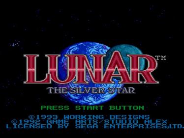 Lunar: The Silver Star - Screenshot - Game Title Image