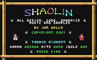 Shaolin - Screenshot - High Scores Image