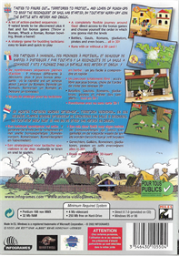 Astérix: The Gallic War - Box - Back Image