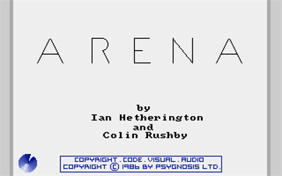 Arena [Psygnosis] - Screenshot - Game Title Image