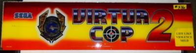 Virtua Cop 2 - Arcade - Marquee Image