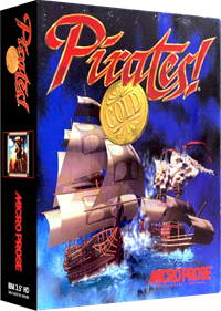 Pirates! Gold - Box - 3D Image