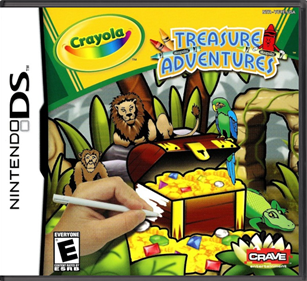 Crayola Treasure Adventures - Box - Front - Reconstructed Image