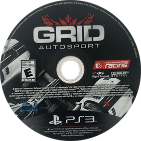 GRID Autosport - Disc Image