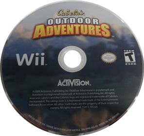 Cabela's Outdoor Adventures - Disc Image