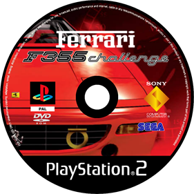 Ferrari F355 Challenge - Fanart - Disc Image