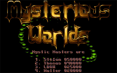 Mysterious Worlds - Screenshot - High Scores Image