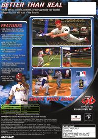 MLB SlugFest 2004 - Box - Back Image