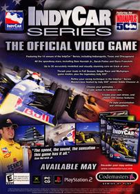 IndyCar Series - Advertisement Flyer - Front Image
