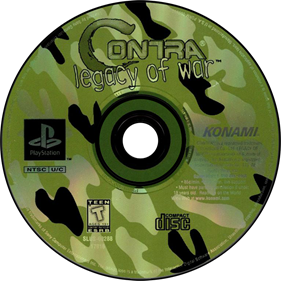 Contra: Legacy of War - Disc Image