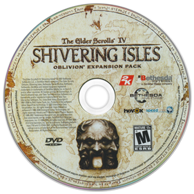 The Elder Scrolls IV: Shivering Isles - Disc Image