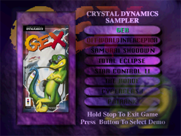 Crystal Dynamics Best Selection - Screenshot - Game Title Image
